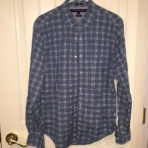Tommy Hilfiger Medium Button-up Blue Shirt